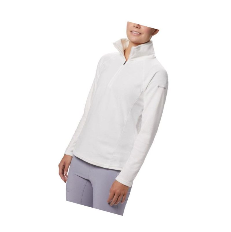 Bluza Columbia Glacial IV Half Zip Fleece Damskie Kremowe | 32PFAZEVW