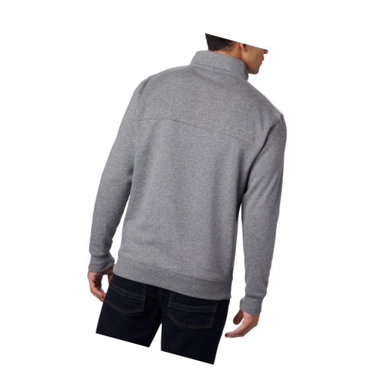 Bluza Columbia Hart Mountain II Half Zip Męskie Szare | 35IESJMQU