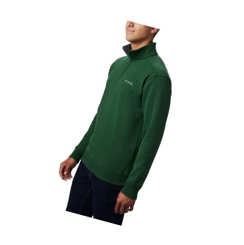 Bluza Columbia Hart Mountain II Half Zip Męskie Zielone Kolorowe | 29CUBTSAN