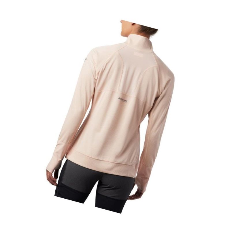 Bluza Columbia Irico Half-Zip Damskie Różowe | 32ZSBKNGL