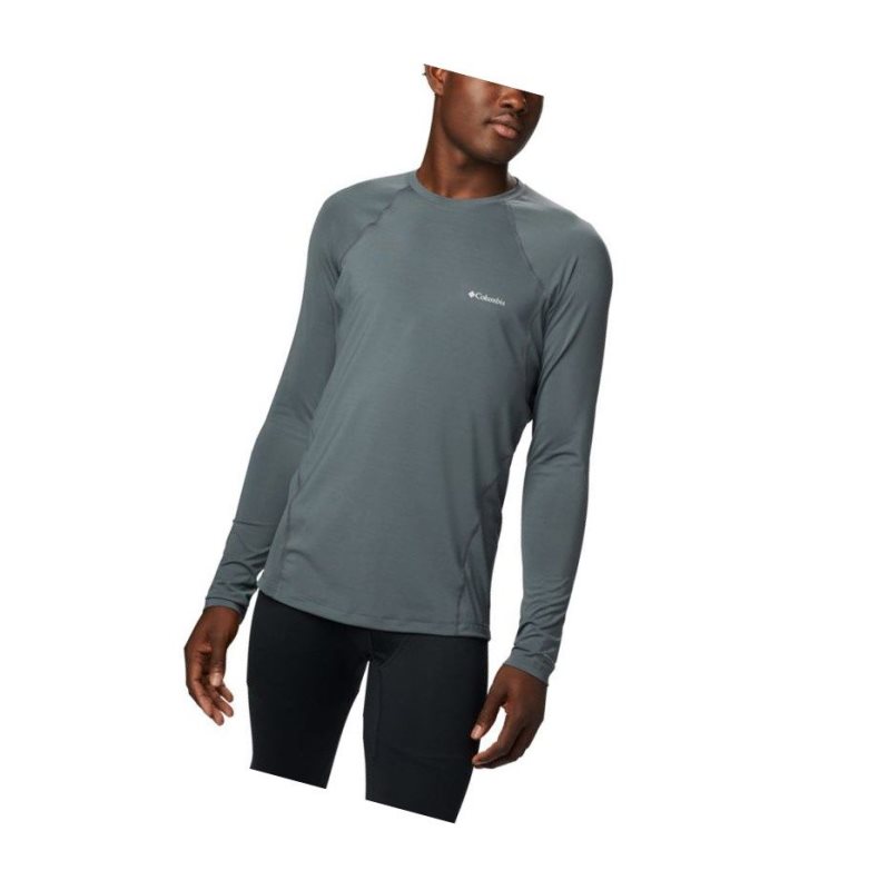 Bluza Columbia Midweight Stretch Baselayer Long Sleeve Big Męskie Jasny Szare | 84IKXCYFS