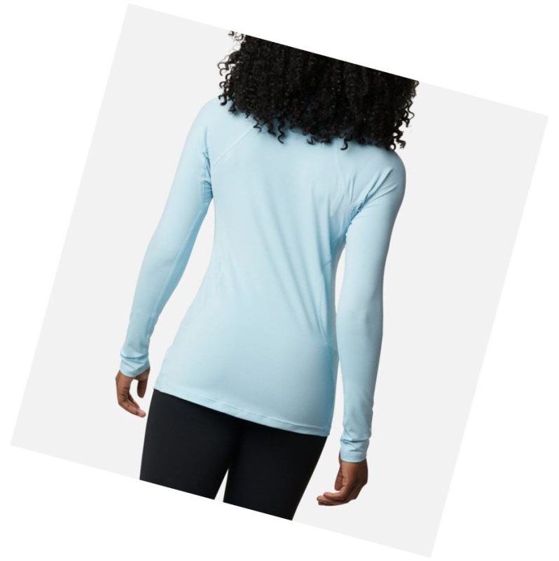 Bluza Columbia Midweight Stretch Baselayer Long Sleeve Damskie Niebieskie | 54MPCNTJU