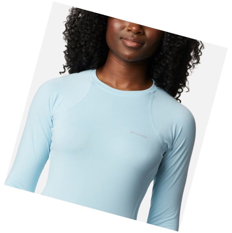 Bluza Columbia Midweight Stretch Baselayer Long Sleeve Damskie Niebieskie | 54MPCNTJU