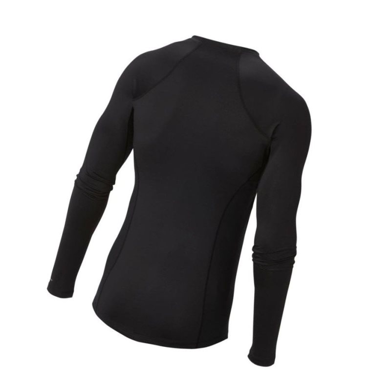 Bluza Columbia Midweight Stretch Baselayer Long Sleeve Tall Męskie Czarne | 39SBGZIJU