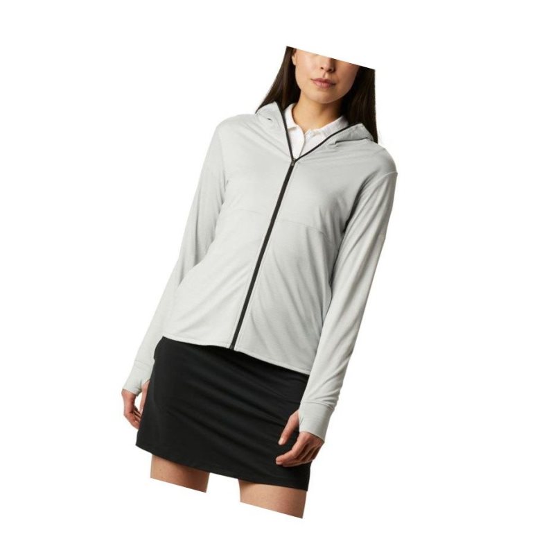 Bluza Columbia Omni-Wick Sky Full Zip Long Sleeve Damskie Szare | 72YQWGDLK