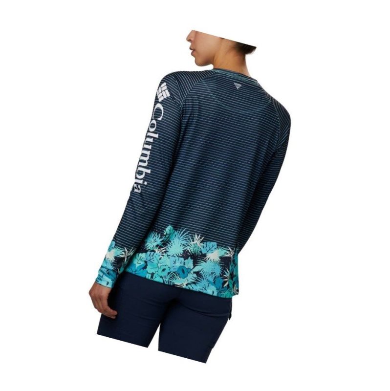 Bluza Columbia PFG Super Tidal Long Sleeve Damskie Kolorowe | 40UTIZXVS