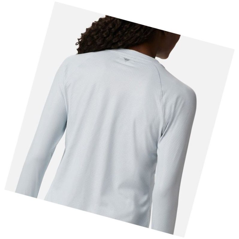 Bluza Columbia PFG Tidal Deflector Zero Mock Long Sleeve Damskie Szare | 94TBDVPFK