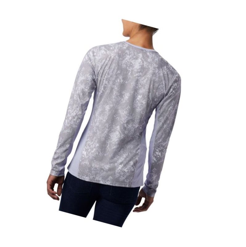 Bluza Columbia Solar Chill 2.0 Long Sleeve Damskie Fioletowe | 45GTHSDRU