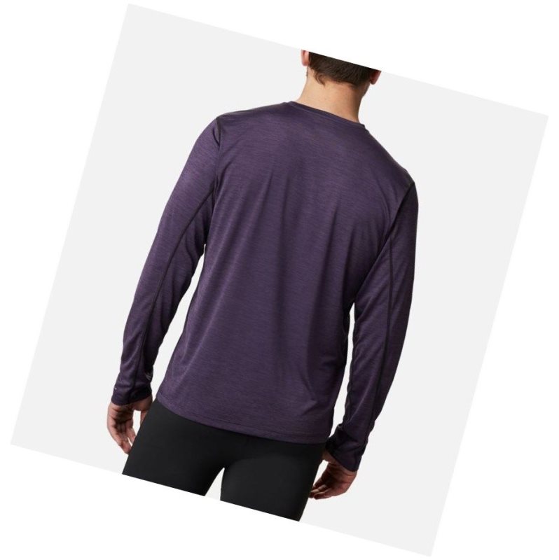 Bluza Columbia Trinity Trail II Long Sleeve Męskie Fioletowe | 17YMCNFWO