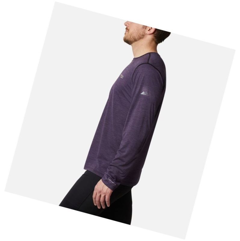 Bluza Columbia Trinity Trail II Long Sleeve Męskie Fioletowe | 17YMCNFWO