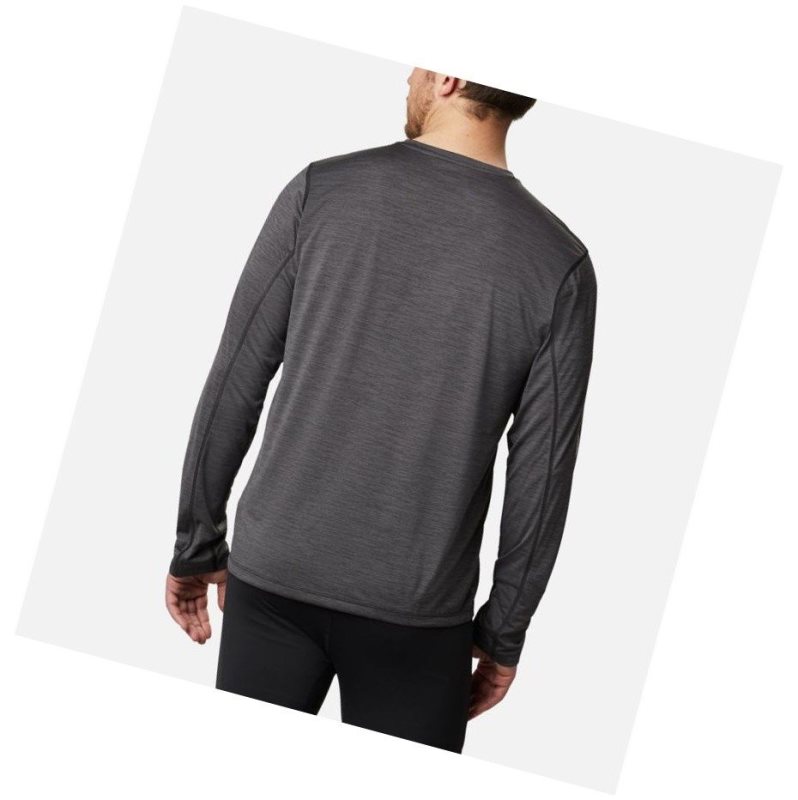 Bluza Columbia Trinity Trail II Long Sleeve Męskie Czarne | 03MFLAWUZ