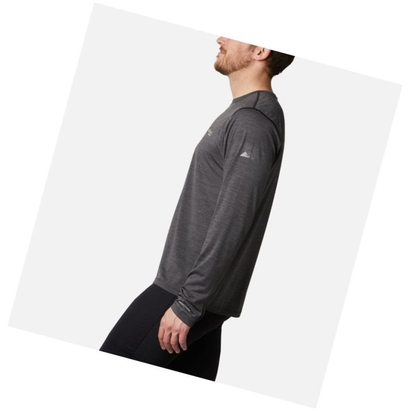 Bluza Columbia Trinity Trail II Long Sleeve Męskie Czarne | 03MFLAWUZ