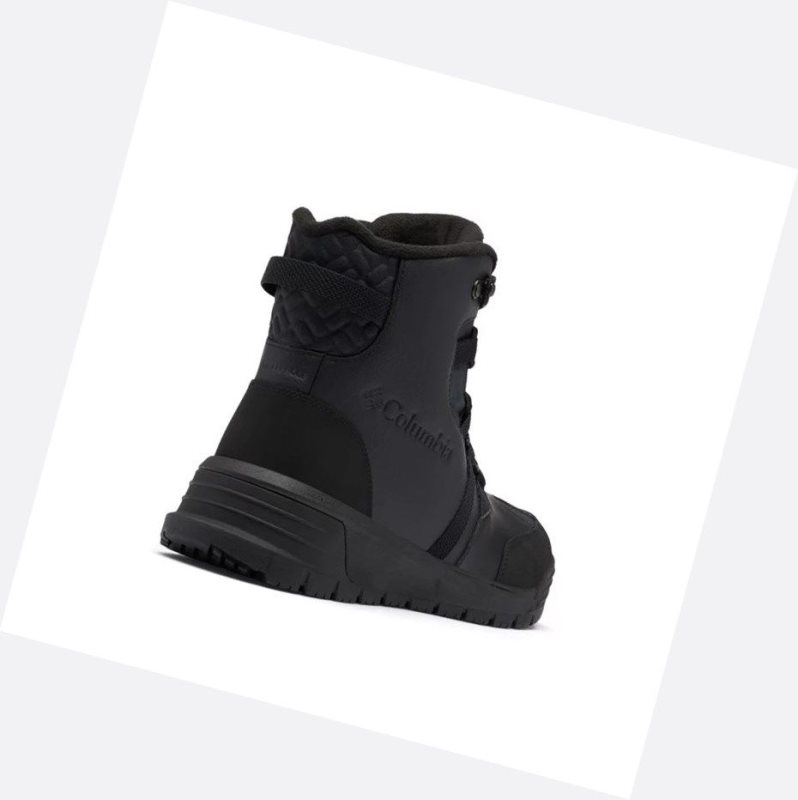 Buty Zimowe Columbia Snowtrekker Męskie Czarne Jasny Szare | 36YIQCVZP