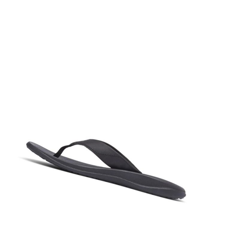 Japonki Columbia Flip Flop Męskie Czarne Szare | 19ICBKWZG