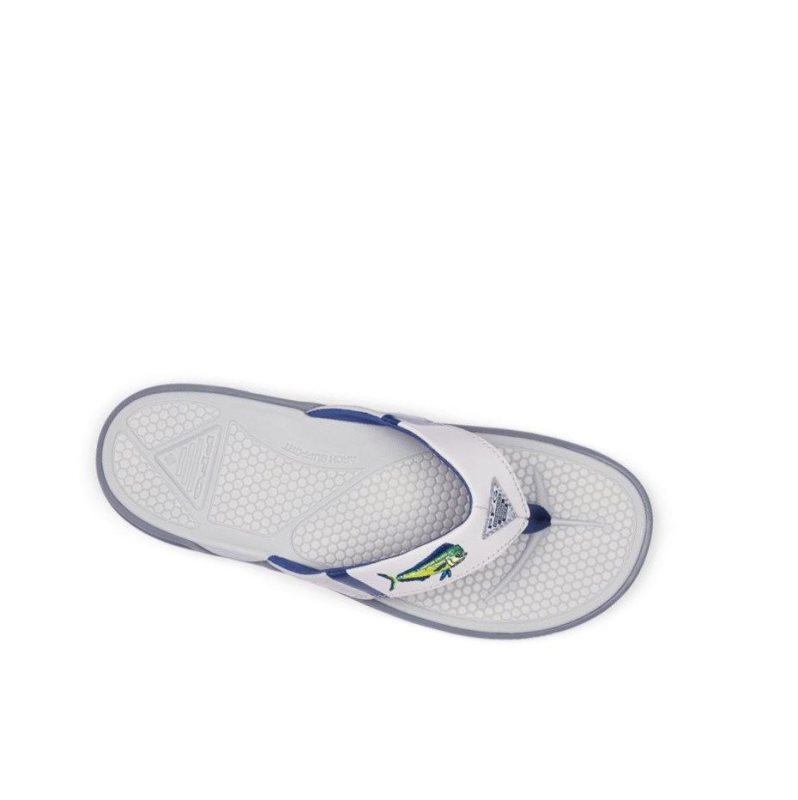 Japonki Columbia PFG Fish Flip Sandal Męskie Ciemny Szare | 47NQKCXUB