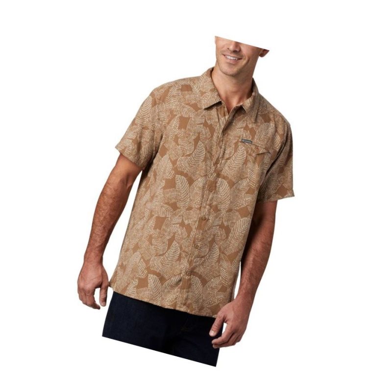 Koszule Columbia Lakeside Trail Short Sleeve Męskie Kolorowe | 54ZPGWONS