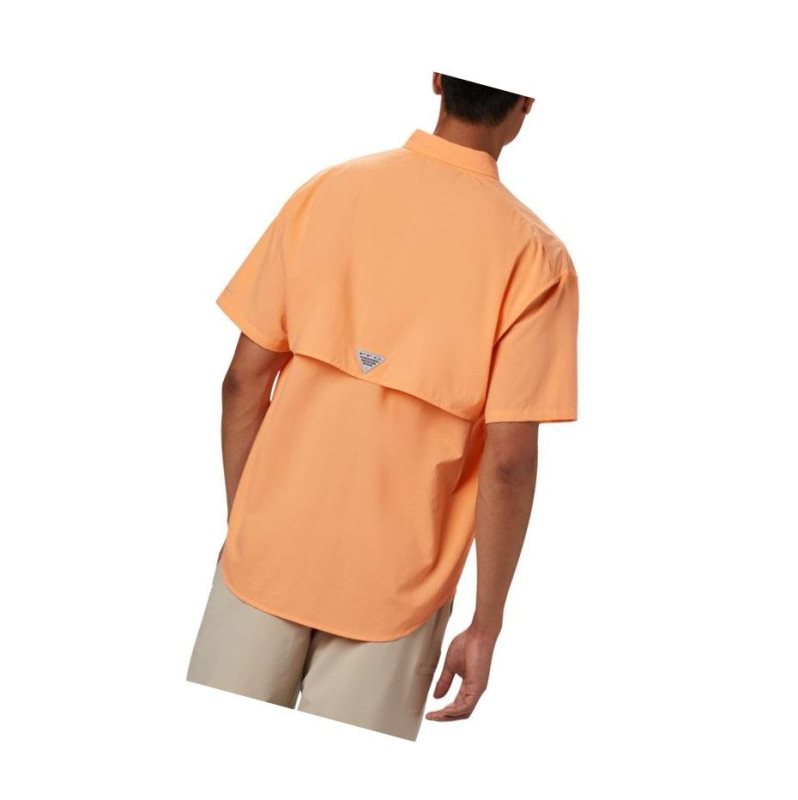 Koszule Columbia PFG Bahama II Short Sleeve Męskie Pomarańczowe | 72FWTSOIC