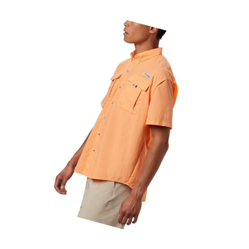 Koszule Columbia PFG Bahama II Short Sleeve Męskie Pomarańczowe | 72FWTSOIC