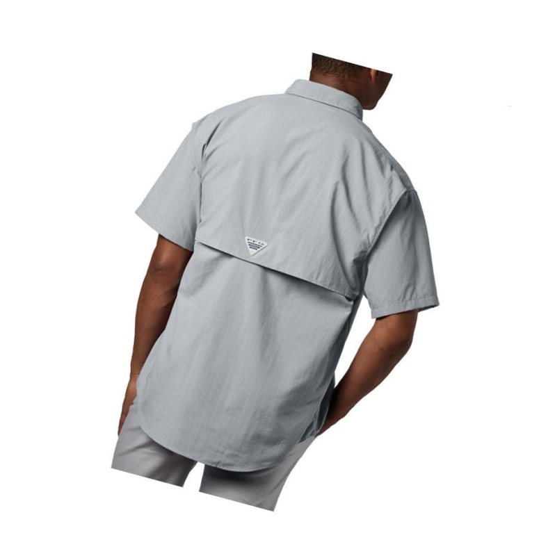 Koszule Columbia PFG Bahama II Short Sleeve Męskie Szare | 19SWNAUPT