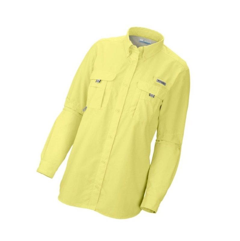 Koszule Columbia PFG Bahama Long Sleeve Damskie Pomarańczowe | 54LSZTUIW