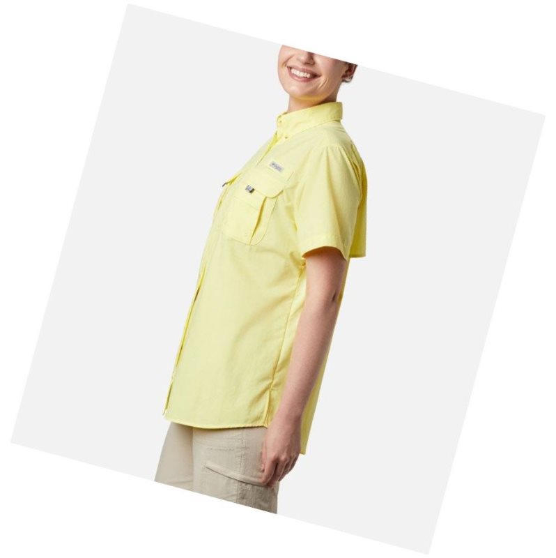 Koszule Columbia PFG Bahama Short Sleeve Damskie Pomarańczowe | 81OTRVXLA