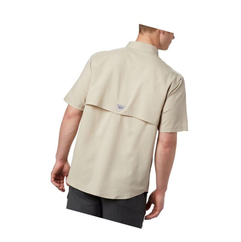 Koszule Columbia PFG Blood and Guts III Short Sleeve Woven Męskie Khaki | 03YSDBICJ