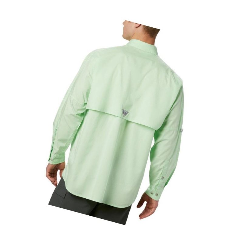 Koszule Columbia PFG Bonehead Long Sleeve Big Męskie Zielone | 34SIOTBWJ