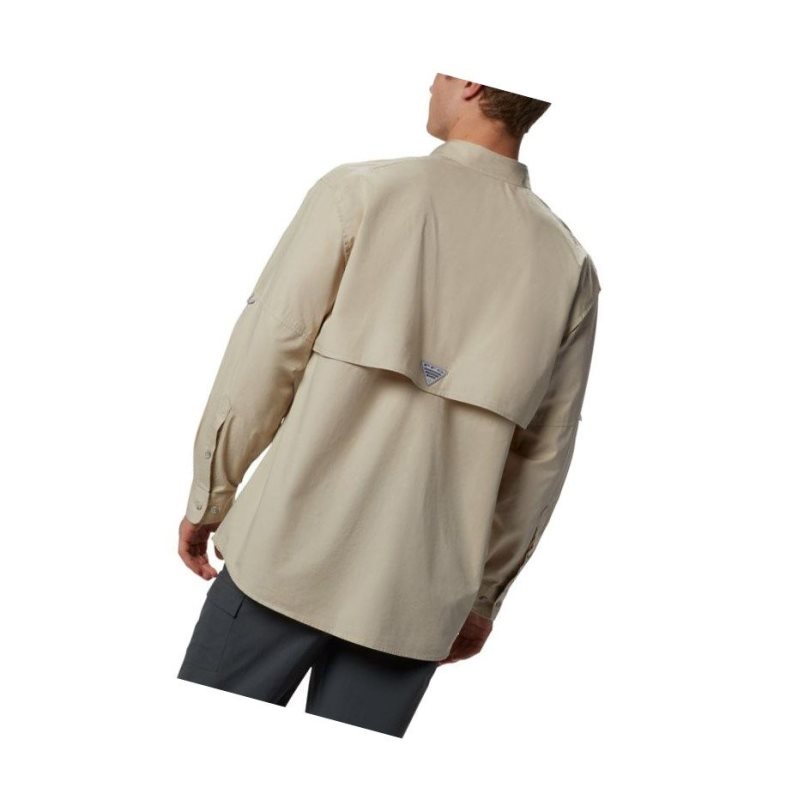 Koszule Columbia PFG Bonehead Long Sleeve Tall Męskie Khaki | 17FZMIJBS