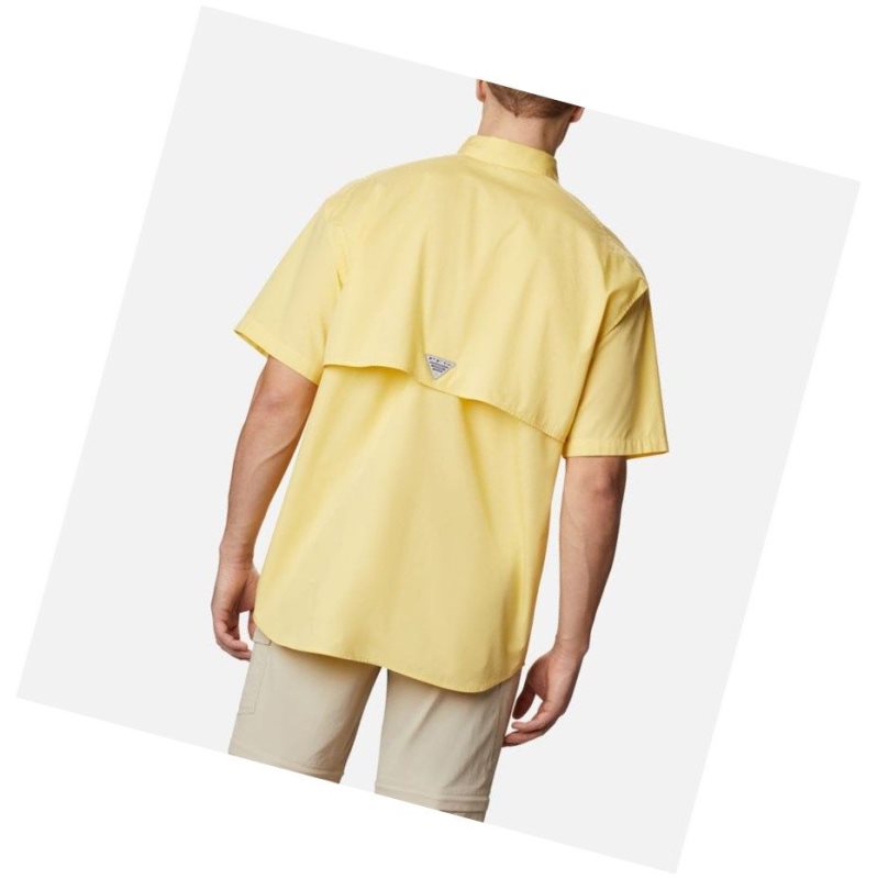 Koszule Columbia PFG Bonehead Short Sleeve Męskie Pomarańczowe | 43HOBDMLX