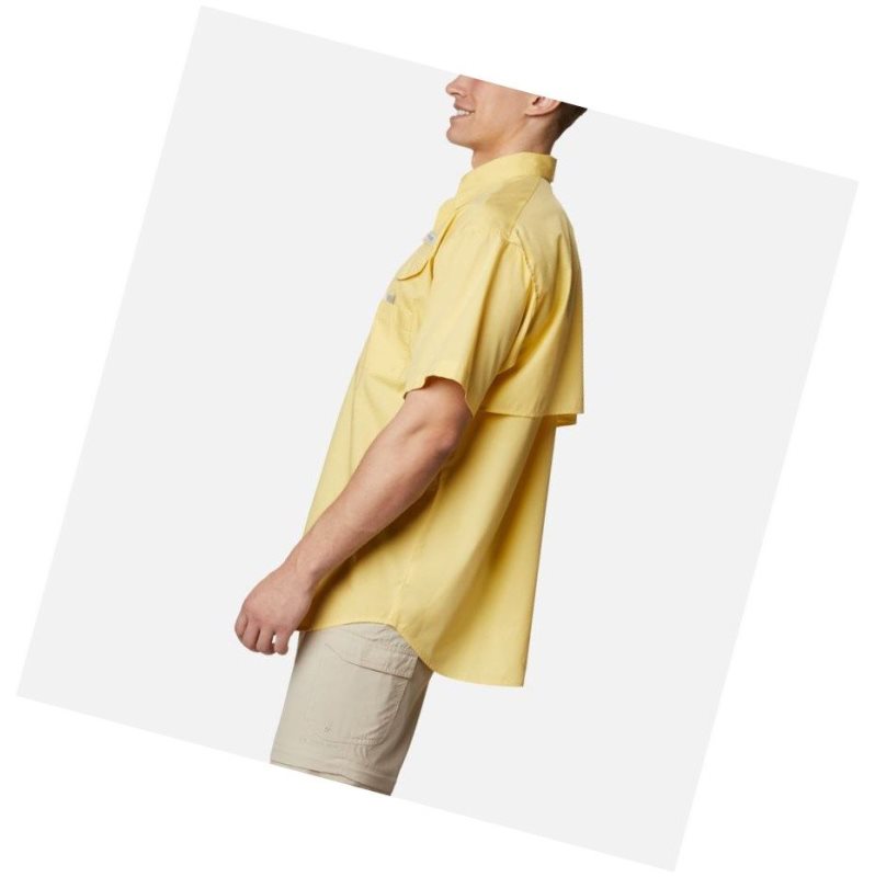 Koszule Columbia PFG Bonehead Short Sleeve Tall Męskie Pomarańczowe | 91TJEIVFK