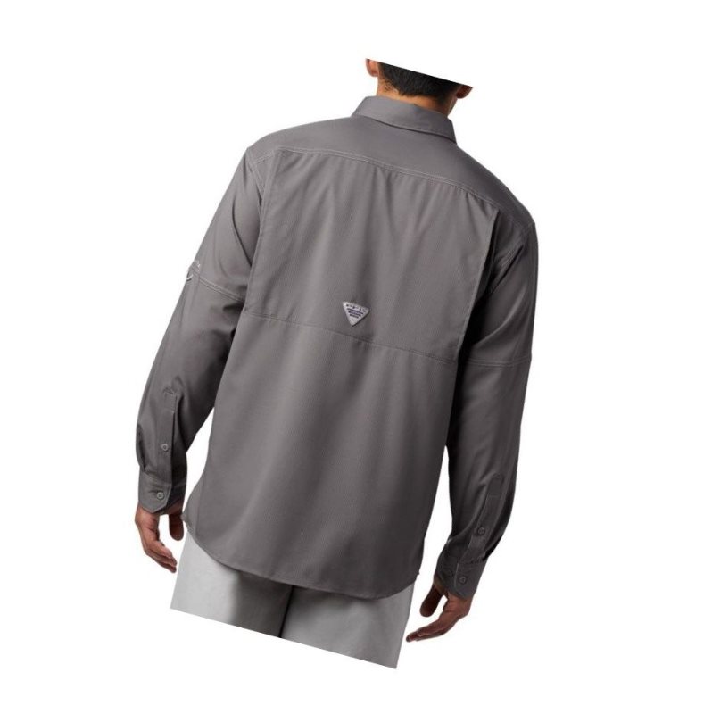 Koszule Columbia PFG Low Drag Offshore Long Sleeve Męskie Szare | 15CWQATUG