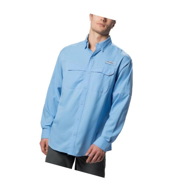 Koszule Columbia PFG Low Drag Offshore Long Sleeve Męskie Białe | 06RIFBKHG