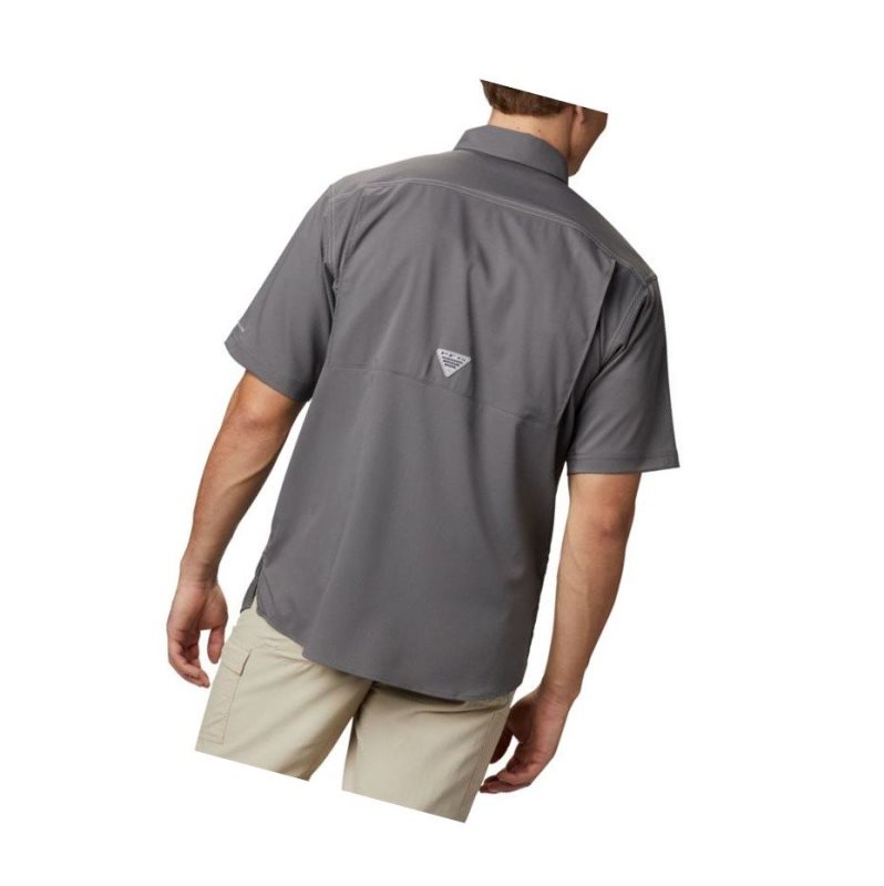 Koszule Columbia PFG Low Drag Offshore Short Sleeve Męskie Szare | 61TYWAIEB