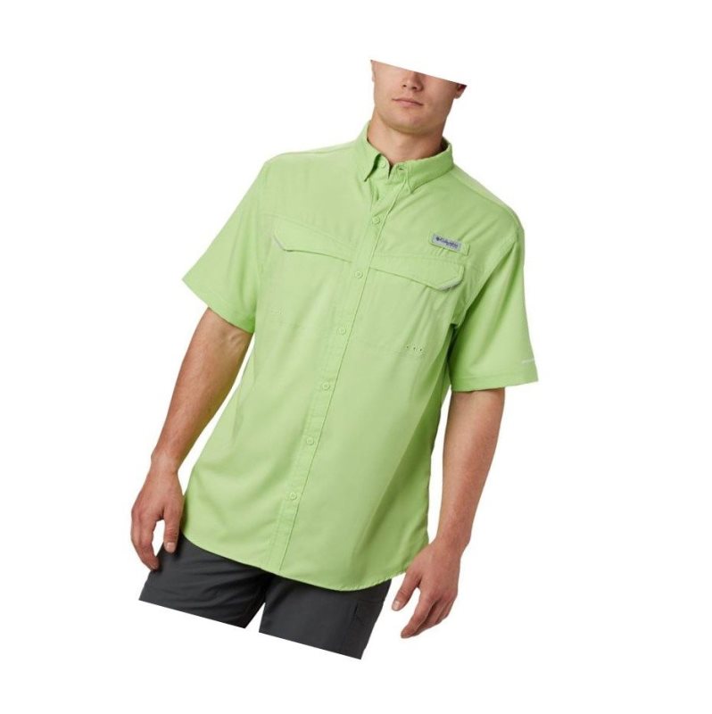 Koszule Columbia PFG Low Drag Offshore Short Sleeve Tall Męskie Głęboka Zielone | 46QMJFPCW