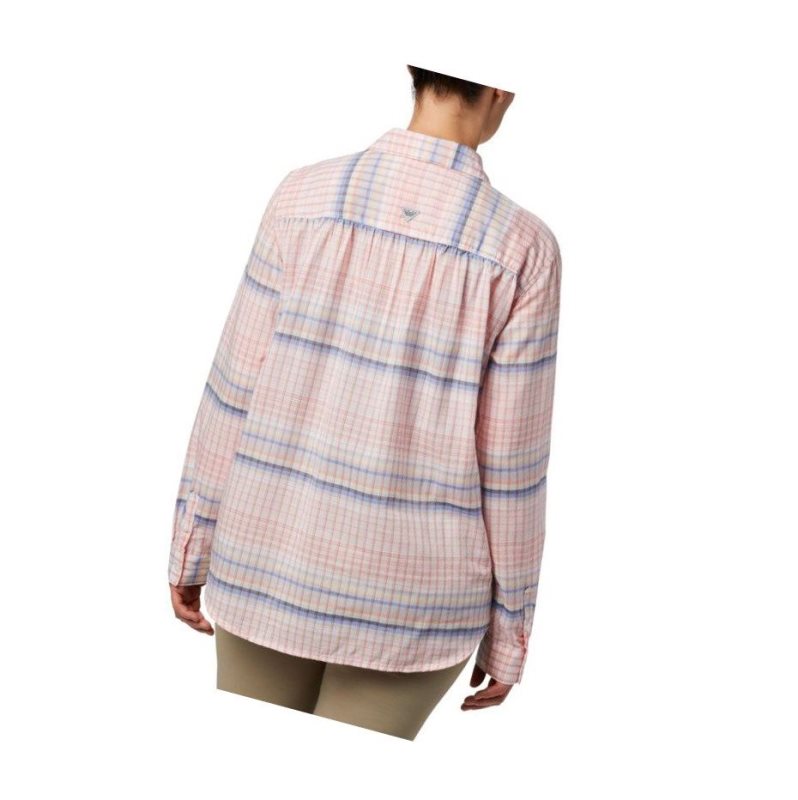 Koszule Columbia PFG Sun Drifter II Long Sleeve Damskie Kolorowe | 87PSJUNKD