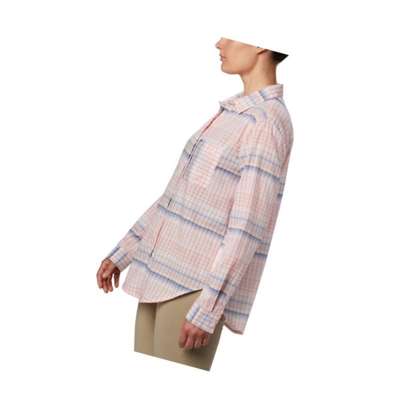 Koszule Columbia PFG Sun Drifter II Long Sleeve Damskie Kolorowe | 87PSJUNKD