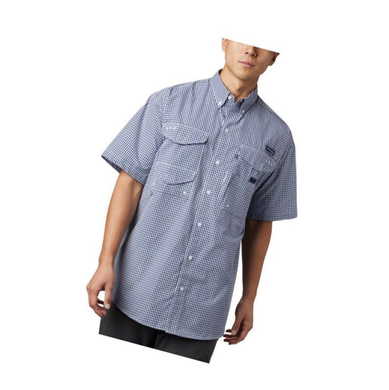 Koszule Columbia PFG Super Bonehead Classic Short Sleeve Męskie Ciemny Szare | 89KYWIDJS