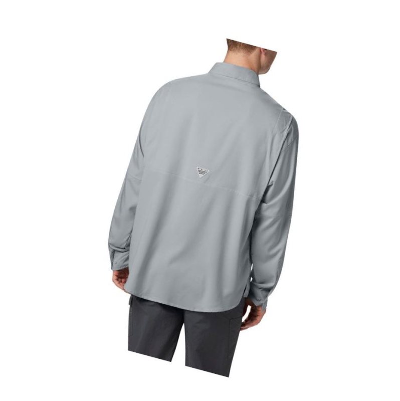 Koszule Columbia PFG Tamiami II Long Sleeve Big Męskie Szare | 23YQRGTSN