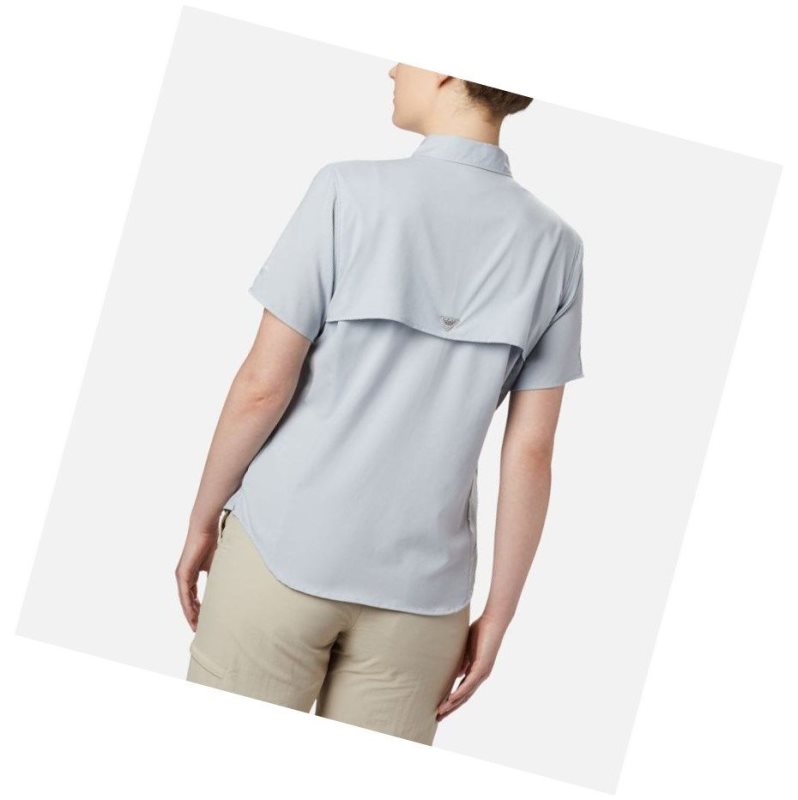 Koszule Columbia PFG Tamiami II Short Sleeve Damskie Szare | 76ZEWFVLR