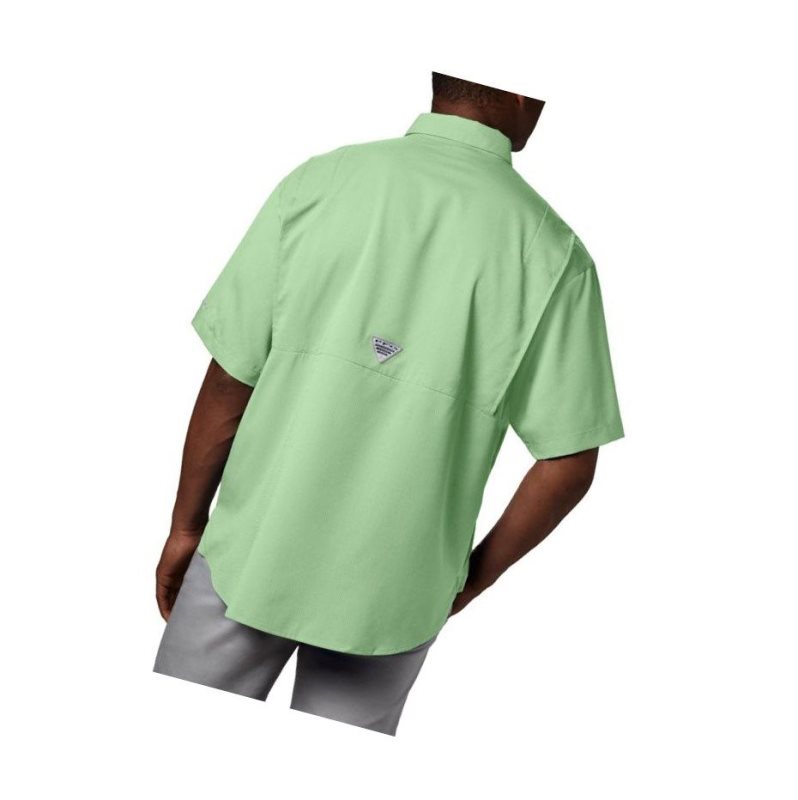 Koszule Columbia PFG Tamiami II Short Sleeve Big Męskie Zielone | 70FMERWNP