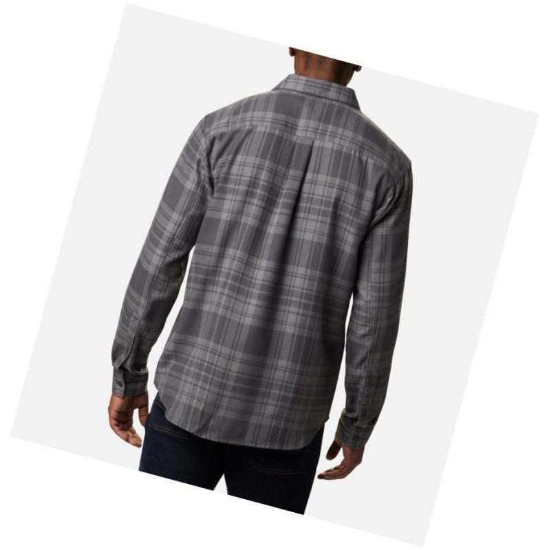 Koszule Columbia Silver Ridge 2.0 Flannel Tall Męskie Ciemny Szare | 96YNFVUCT