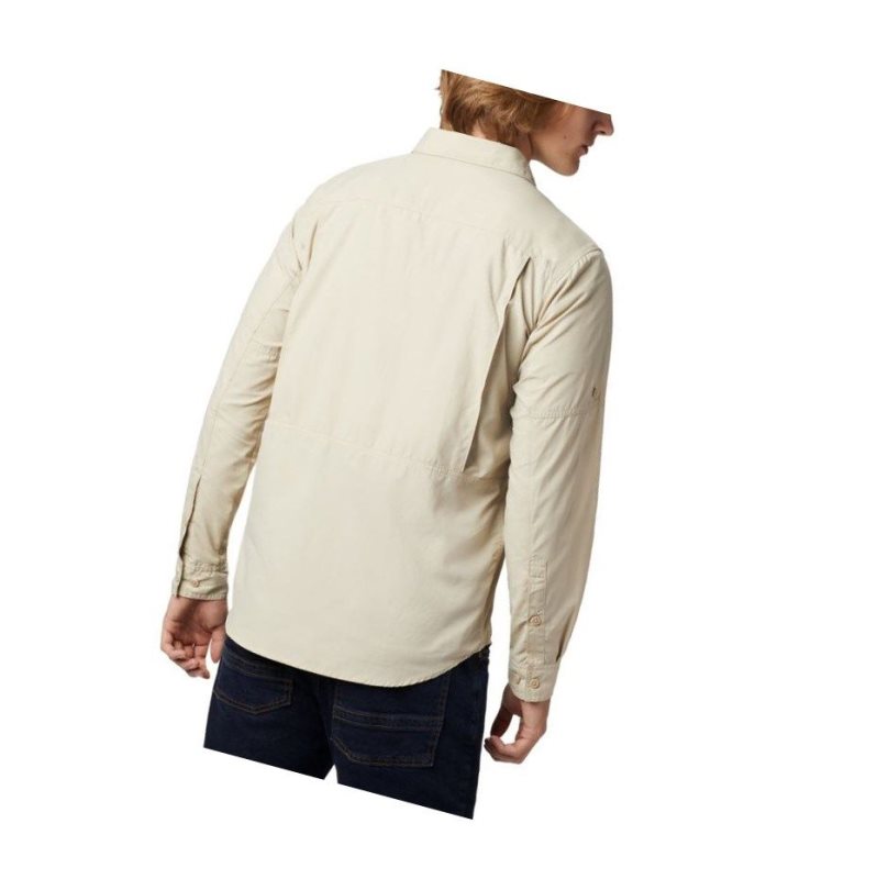 Koszule Columbia Silver Ridge 2.0 Long Sleeve Męskie Khaki | 30WJVSEHI