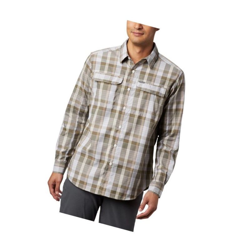 Koszule Columbia Silver Ridge 2.0 Plaid Long Sleeve Męskie Kolorowe | 52RXQDPJS