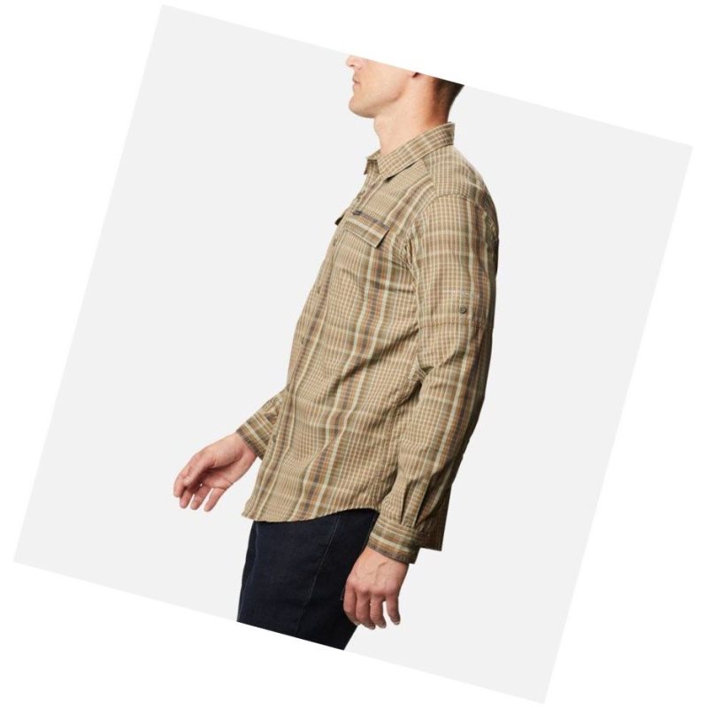 Koszule Columbia Silver Ridge 2.0 Plaid Long Sleeve Męskie Kolorowe | 38NEZQGJA