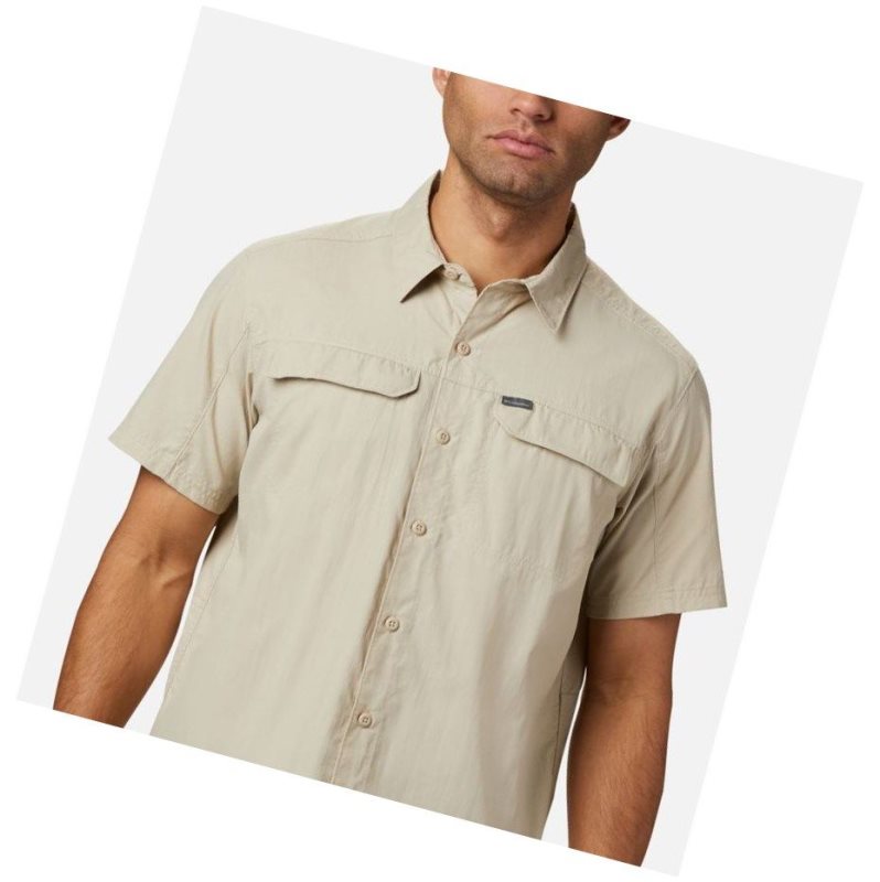 Koszule Columbia Silver Ridge 2.0 Short Sleeve Męskie Khaki | 26JATOXCR