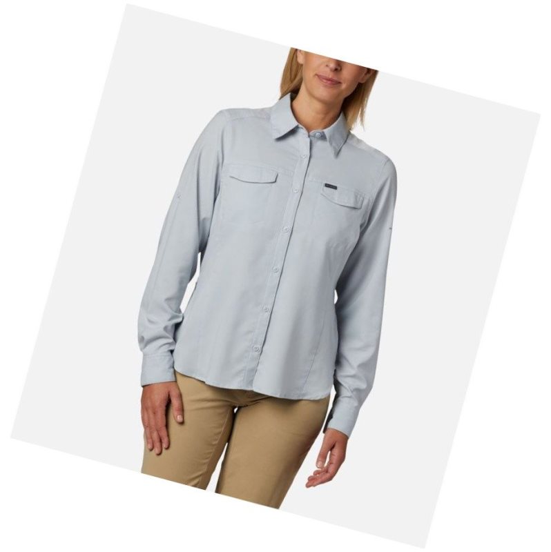 Koszule Columbia Silver Ridge Lite Long Sleeve Damskie Szare | 13GKMUNAE