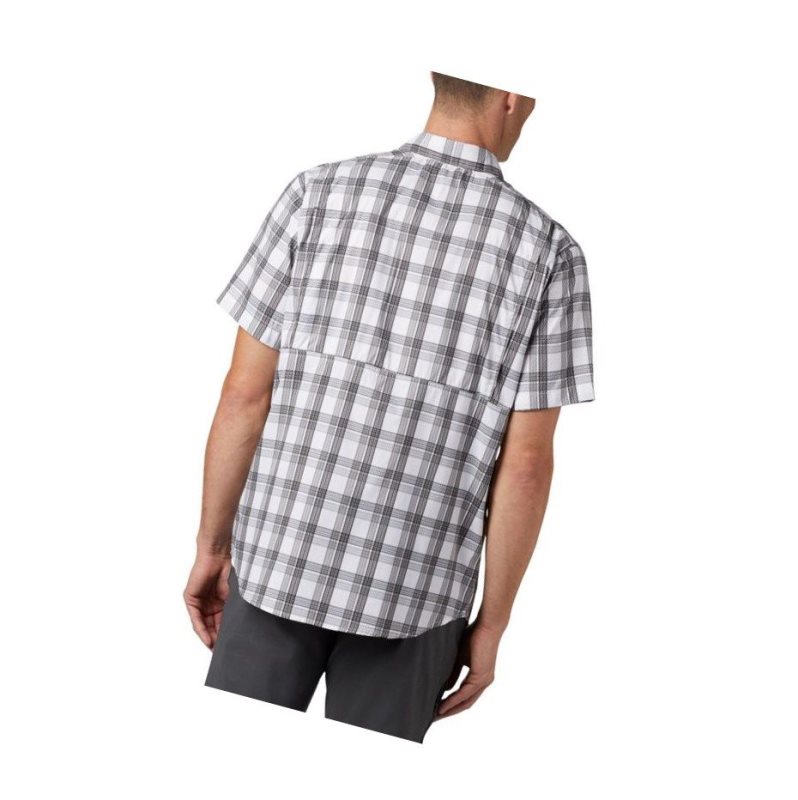 Koszule Columbia Silver Ridge Lite Plaid Short Sleeve Męskie Szare | 59UKDIMFO