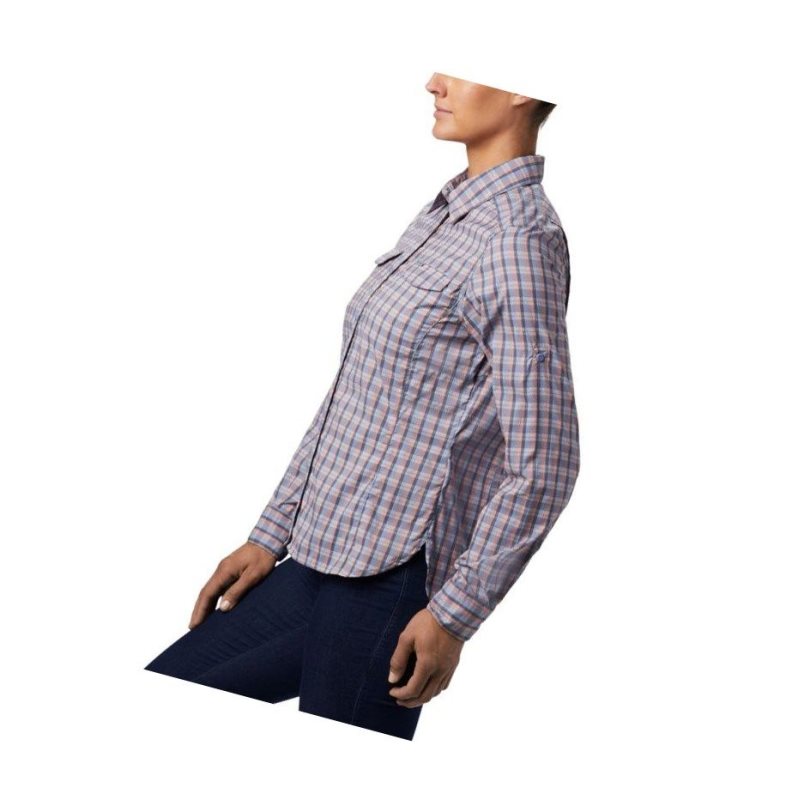 Koszule Columbia Silver Ridge Lite Plaid Long Sleeve Damskie Kolorowe | 94JGMPQOK