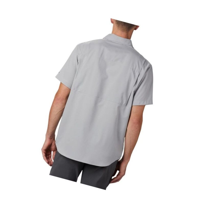 Koszule Columbia Silver Ridge Lite Short Sleeve Męskie Szare | 59NUWVDTC