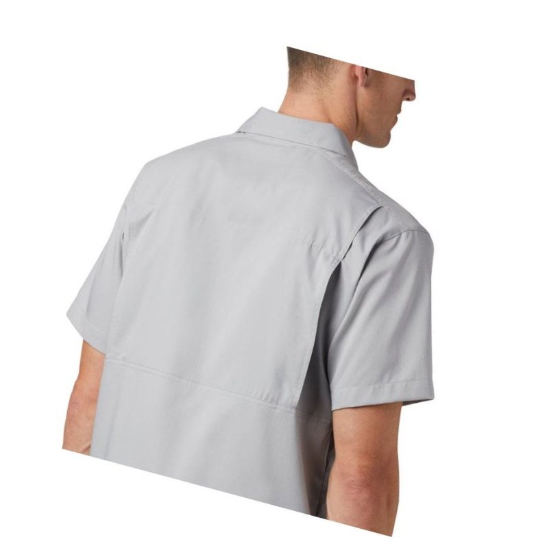 Koszule Columbia Silver Ridge Lite Short Sleeve Męskie Szare | 59NUWVDTC